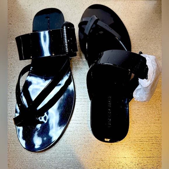 Veronica Beard Black Salva Jelly Sandal - Picture 4 of 10